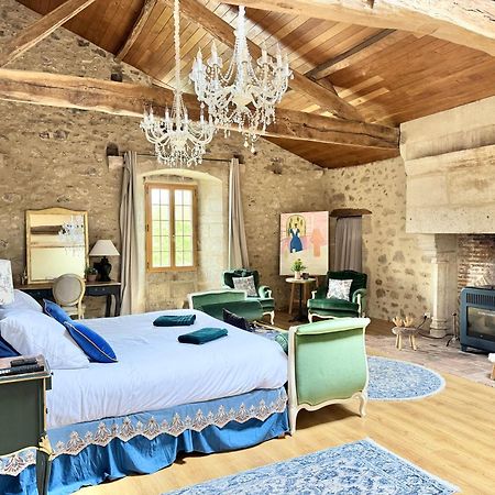 Manoir Medieval Art Deco - Logis Des 3 Artistes Sevremont المظهر الخارجي الصورة