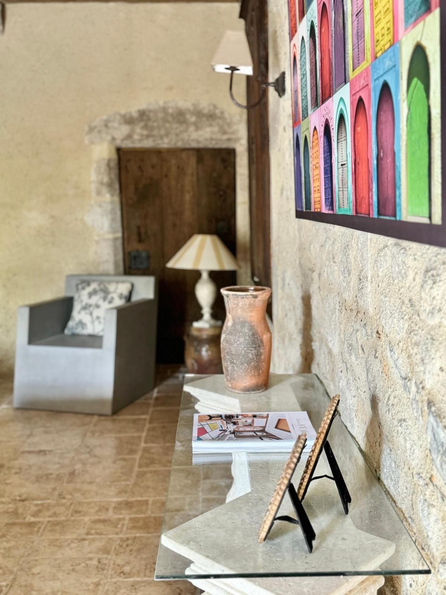 Manoir Medieval Art Deco - Logis Des 3 Artistes Sevremont المظهر الخارجي الصورة