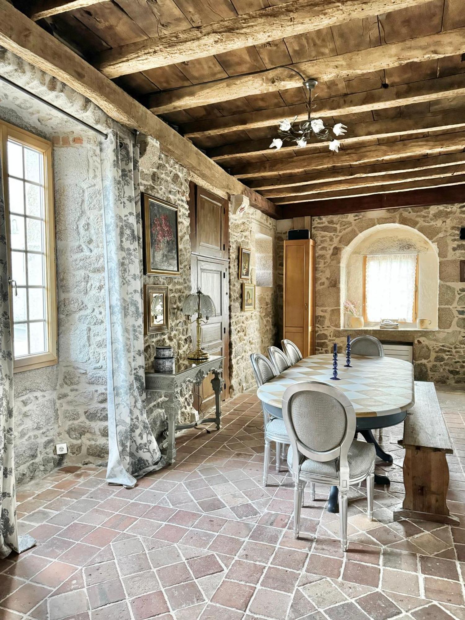 Manoir Medieval Art Deco - Logis Des 3 Artistes Sevremont المظهر الخارجي الصورة